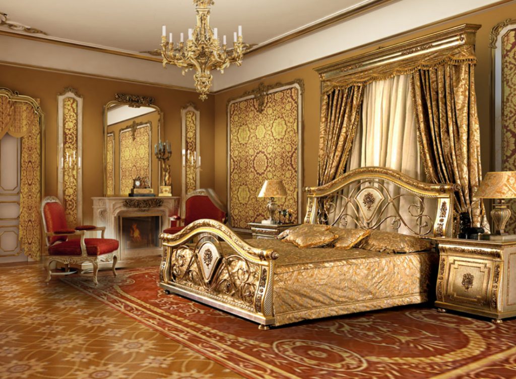 Phòng ngủ cổ điển Châu Âu